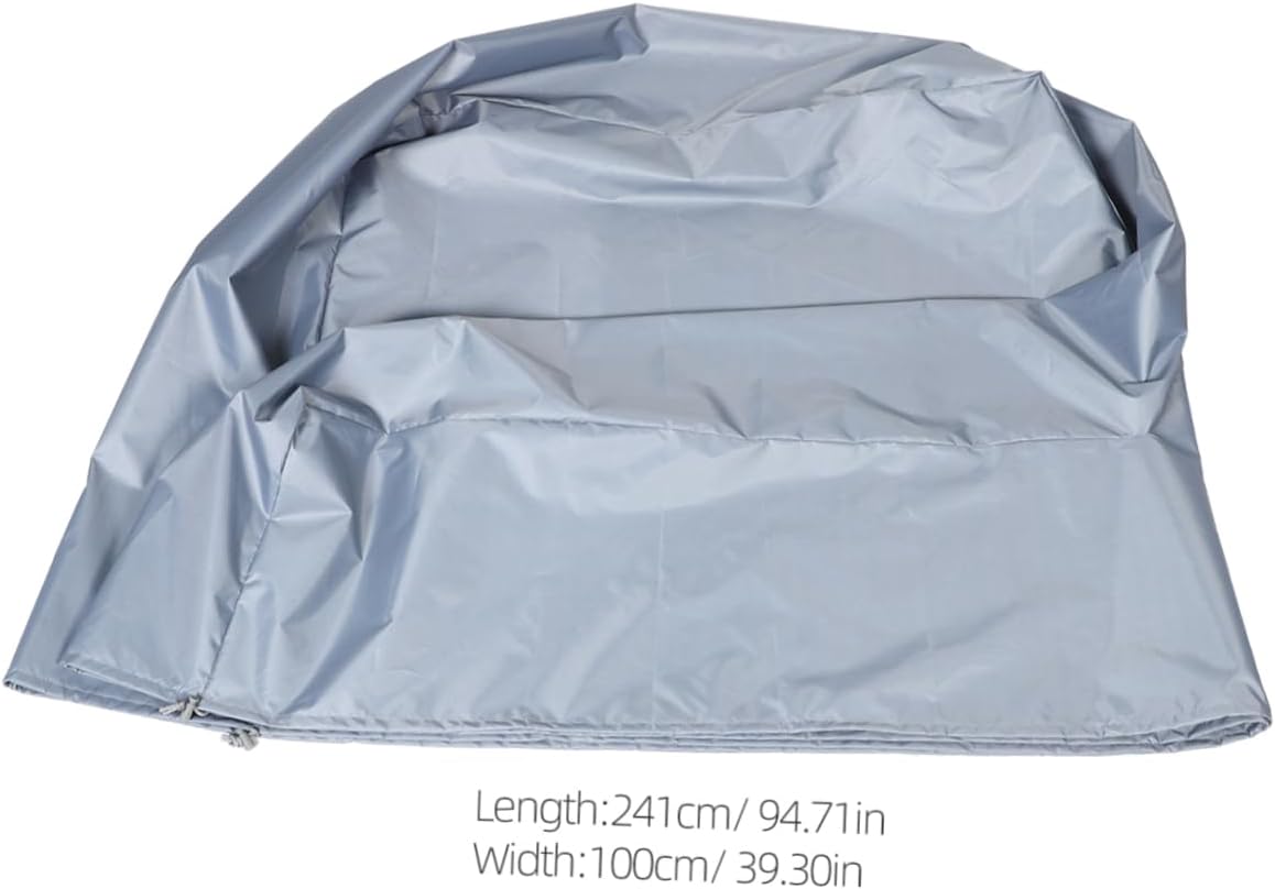 1pc Rowing Machine Protective Cover Heavy Duty Oxford Fabric Dustproof Fit for Fitness Equipment