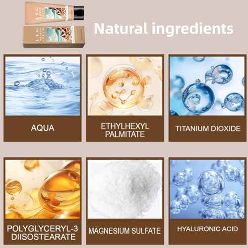 Image of Body Coverage Perfector, Leg Makeup Cream, Waterproof Sweatproof Body Makeup Concealer, Long Lasting Foundation for Tattoo, Scar Cover Up