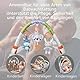 TUMAMA Spielbogen Kinderwagen Spielzeug Baby Ab 0 3 6 9 Monate, Clip Auf Bogen Babyschale Babyspielzeug Für Auto, Plüschtier Tier Hängespielzeug Mit Rasseln Beißring Für Autositz Mobile Kinderbett