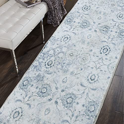 Lbris Washable Runner Rug,2'X8',For Hallway Laundry Room Kitchen Entryway Bathroom,Non Slip Rug Runners With Rubber Backing,Non Skid Stain-Resistant Non Shedding Durable Runners(Vintage) #TOP4