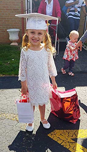 Qmislg Girls Lace Dress Flower Dresses Toddler Dress Baby Vintege Floral Special Occasion Dress #TOP2