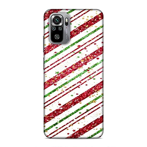 Image of Printed Mobile Back Hard Case Cover for Xiaomi Redmi Note 10 / Xiaomi Redmi Note 10S | Glitter, Christmas, Stars, Shine A-2194