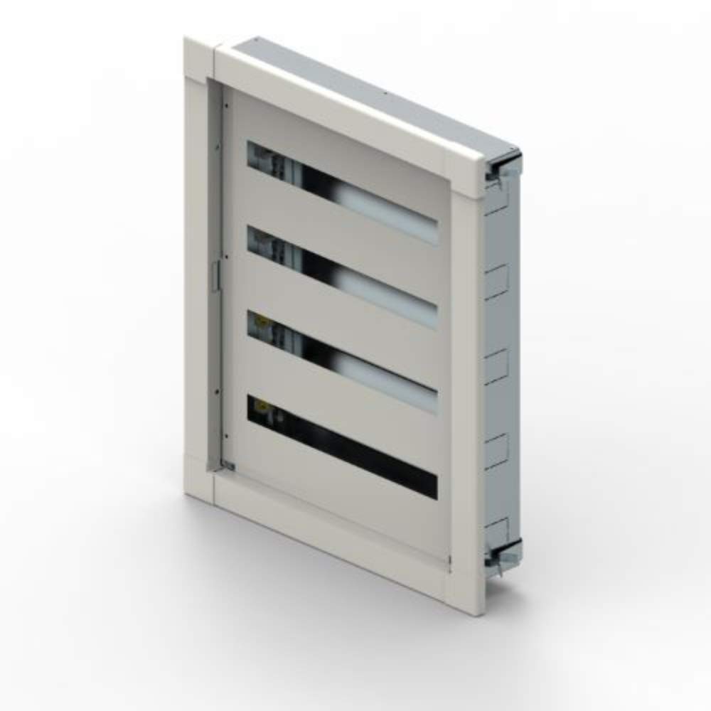 Boîte de Distribution d'encastrement XL3S 160 entièrement modulaire, 4 rangées de 24 modules