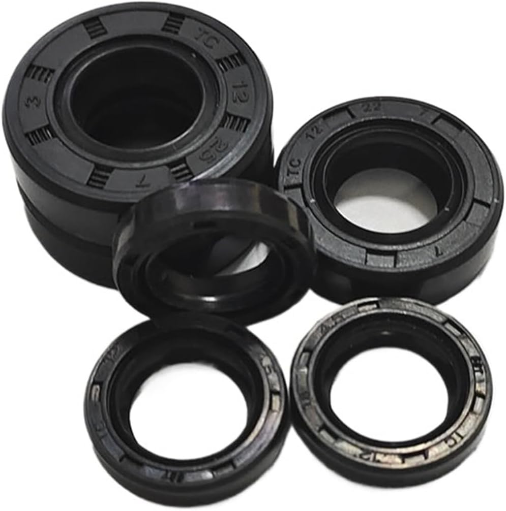2PCS Oil Seal ID:10mm OD:14-35mm Sealing Shaft Frame Gasket Made Of Nitrile Rubber TC/VC 10x14x3 10x22x7 10x16x5 2pcs(10x17x3mm 2pcs)