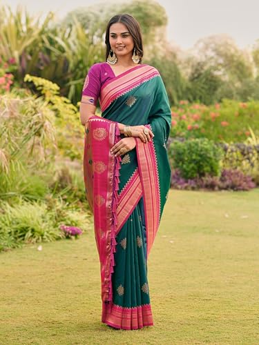 FASHIONFRICKS green ilkal silk saree – image 4