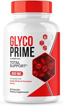 Glyco Prime Capsules, Official Glyco Prime Blood Support Pills Advanced Formula, GlycoPrime All Natural Blood Supplement, GlycoPrime Vitamins for Women Men Review Premium Healthy Levels 60 Capsules