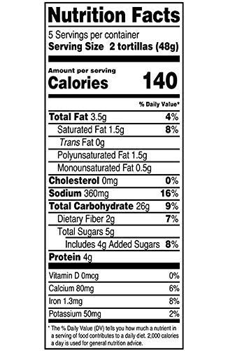 Miniatura 3 de Mission Street Tacos Sweet Hawaiian Harour Tortillas, 8.54 onzas, 10 unidades, paquete de 8