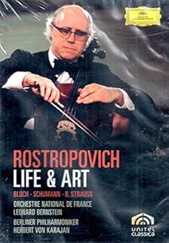 DVD Rostropovich: Life & Art [DVD Video] Book