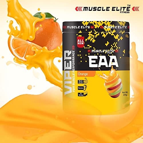 Image of EAA Supplement Muscle Growth | Recovery | 9 Amino Acids Supplement [Orange]