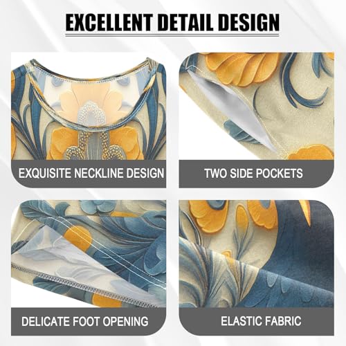 senya Short Sleeve Pajamas Sets Summer Cotton Sleepwear Blue Peacock4