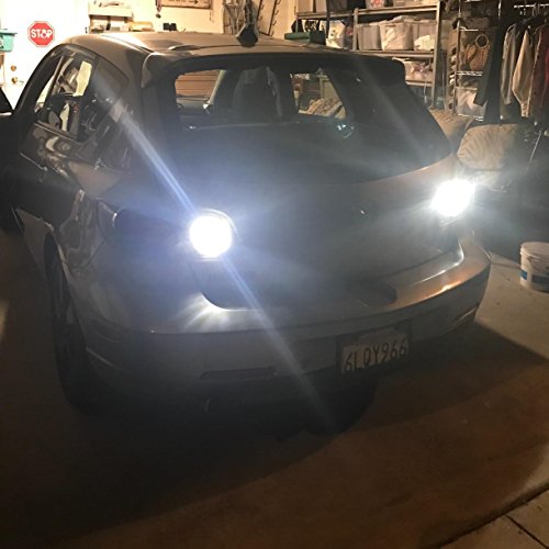 Alla Lighting Miniature T15 Wedge 912/921 Led Bulbs 12V, 6000K Xenon White Back-Up Reverse, 3Rd Brake Lights Smd Super Bright W16W Lamps Replacement #TOP6