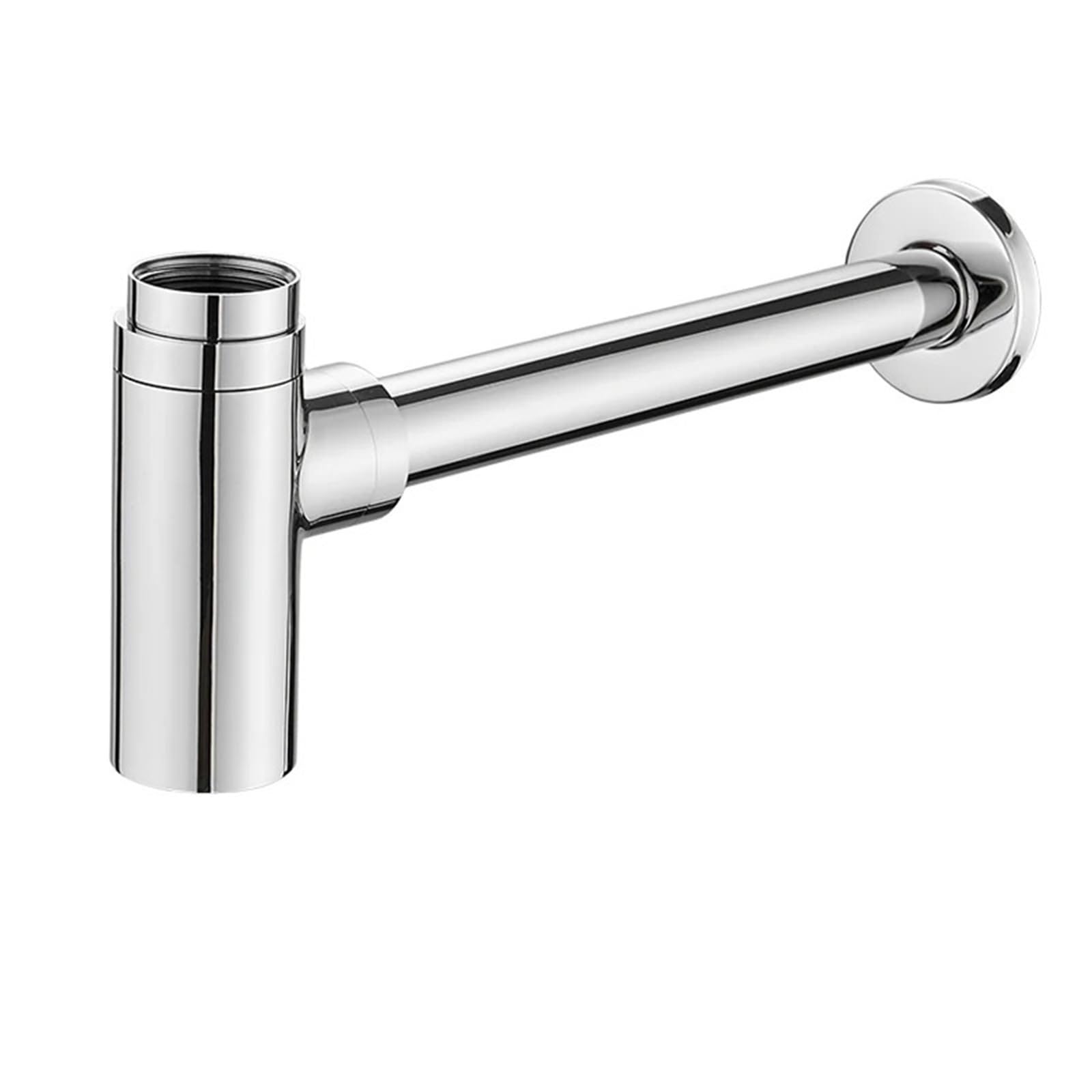 Valvola di scarico pop-up in ottone per lavandino del bagno, facile da inserire, multicolore (argento), ideale per accessori idraulici da cucina e bagno