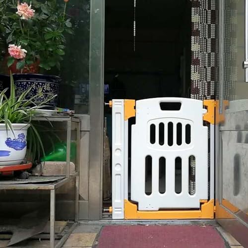 Barrière d'escalier sans vis réglable pour bloquer l'accès aux chiens - 5