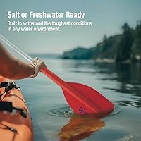 Vista 3 de Attwood Remo telescópico de emergencia para navegación, naranja