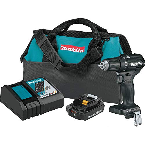 Product Image of the Makita XFD11R1B 18V LXT Lithium-Ion Sub-Compact Brushless Cordless 1/2' Driver-Drill Kit (2.0Ah)