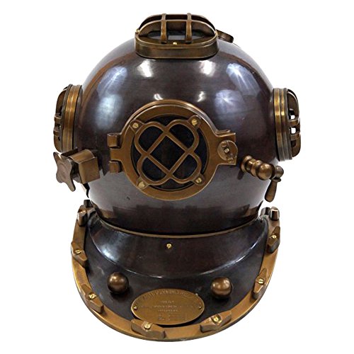NauticalMart Aluminum Divers Helmet, Mark Five Outdoor Camping Gear