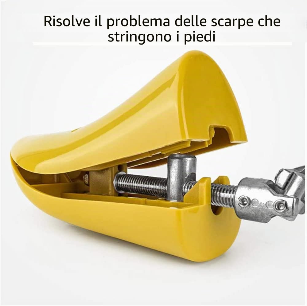 Estensore per scarpe per piedi spessi, per allungare, da lavoro, altezza del collo del piede, regolabile, per scarpe da ginnastica da donna/uomo, scarpe basse da trekking