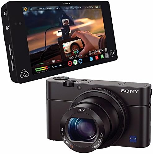 Atomos Shogun 4K HDMI/12G-SDI Recorder and 7" Monitor + Sony DSC-RX100M3 Digital Camera 6Ave Saver Bundle
