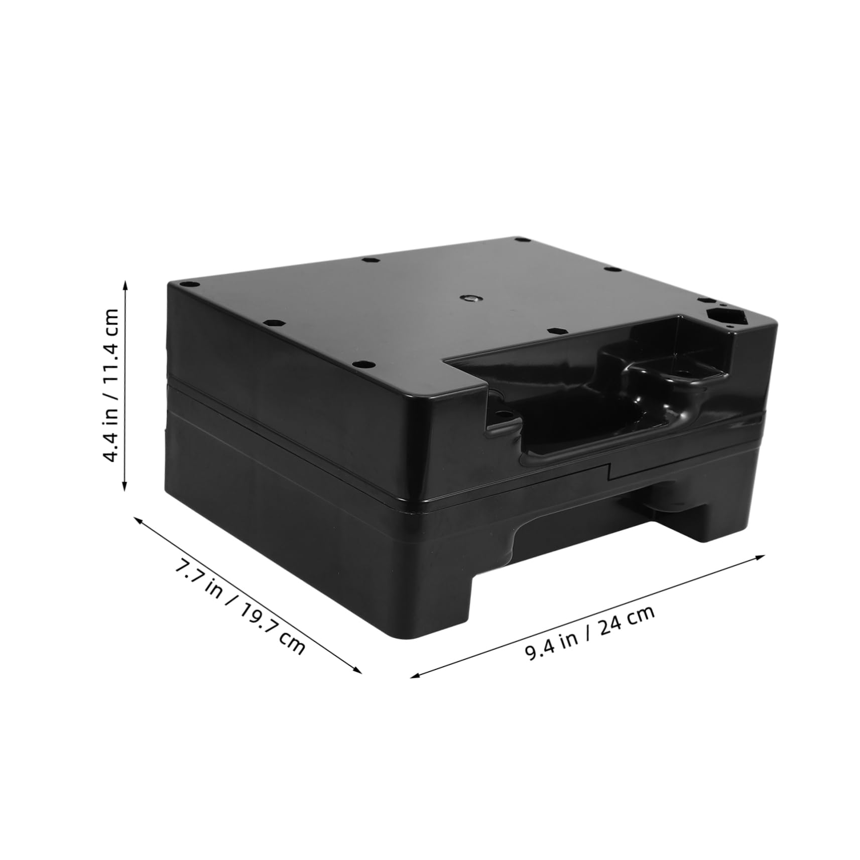 CALLARON Scatola Di Trasporto Per Batteria Per Sedia Rotelle Elettrica Custodia in Plastica Per Batterie Ah Supporto Per Batteria Per Sedia Rotelle