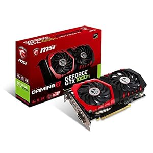 MSI GeForce GTX 1050 TI Gaming X 4G