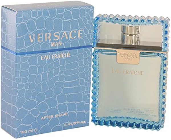 Versace Man Eau Fraiche by Versace for Men 3.4 oz After Shave Pour