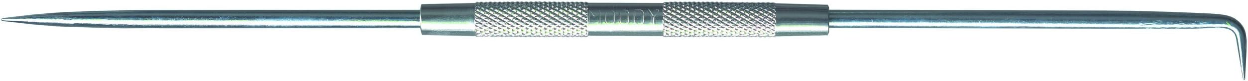 Moody Tools 51-1510 Machinist Scriber: Fixed Straight & 90ยบ Bent Point