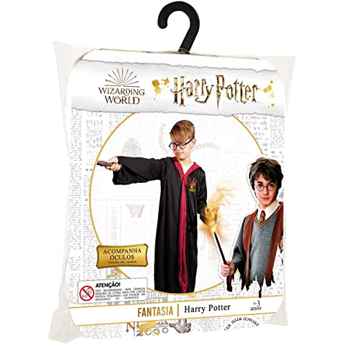 Fantasia Infantil, Baby Brink, Harry Potter, P, 3 a 5 Anos, Modelo: 6569, Cor: Multicor