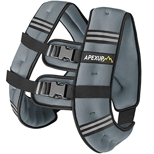 Image of APEXUP Weighted Vest Men Women, Weight Vest for Women Workout Equipment for Strength Training Running