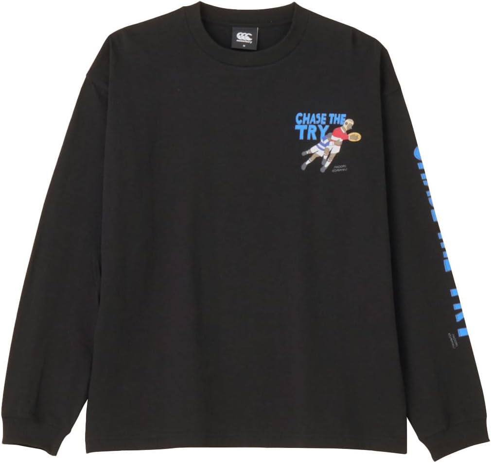 [カンタベリー] 長袖 Tシャツ L/S TEE CHASE THE TRY