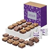 Fairytale Brownies SUGAR-FREE Magic Morsel 24 Individually Wrapped Gourmet Chocolate Food Gift Basket - 1.5 Inch x 1.5 Inch Bite-Size Brownies - 24 Pieces - Item CF524