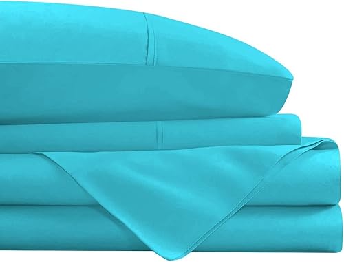 Miniatura 15 de Juego de sábanas de 4 piezas de 800 hilos, 100% algodón natural puro, color naranja, se adapta a colchones de hasta 32 pulgadas de profundidad,