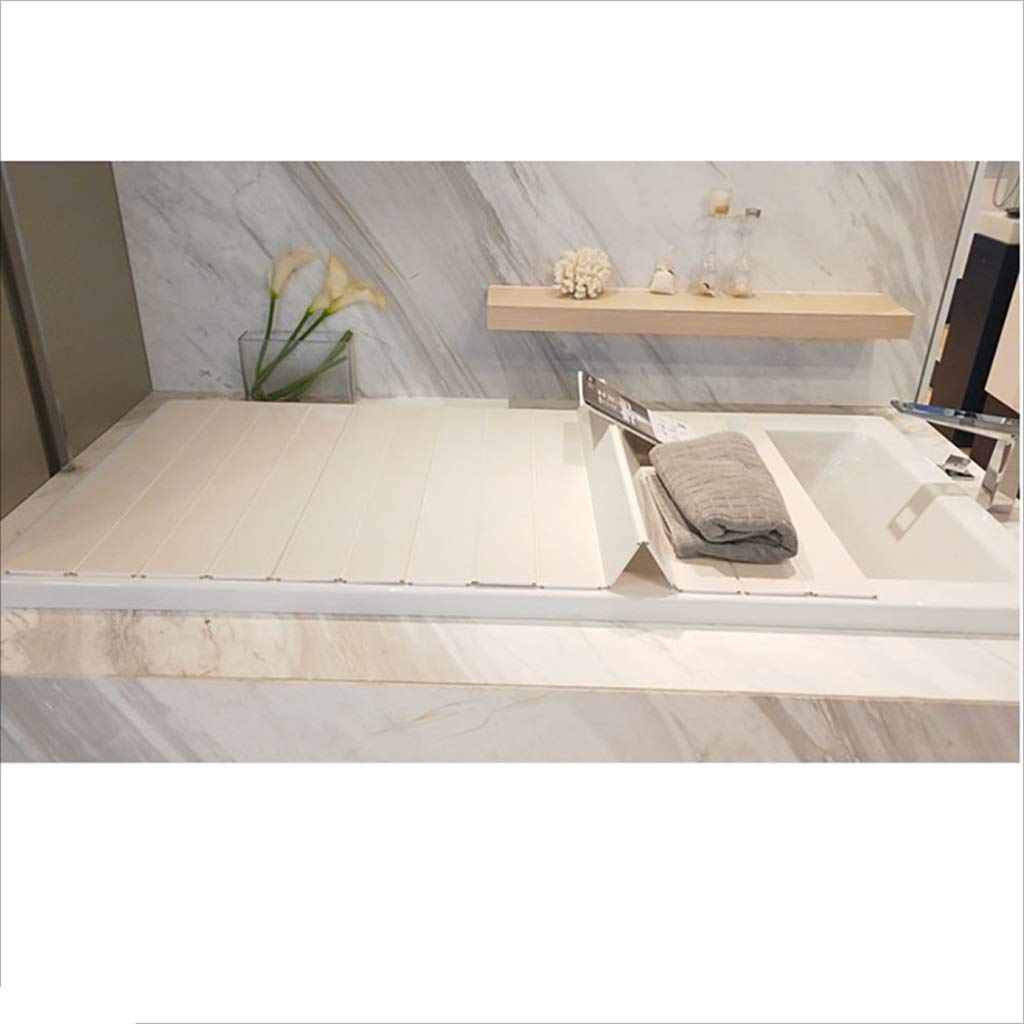Cubierta de bañera plegable de PVC 170x75cm para aislamiento térmico y polvo
