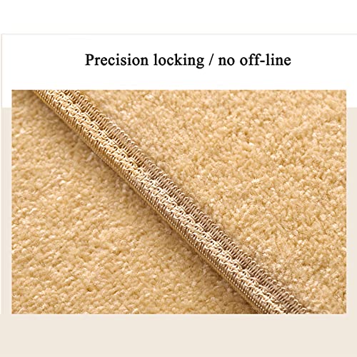 Alfombrillas de escaleras elegantes de 26x90cm con revestimiento textil de alta resistencia 5