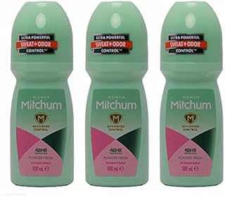 Multibuy 3x Mitchum Advanced 48 Hour Powder Fresh Anti-Perspirant & Deo 100ml