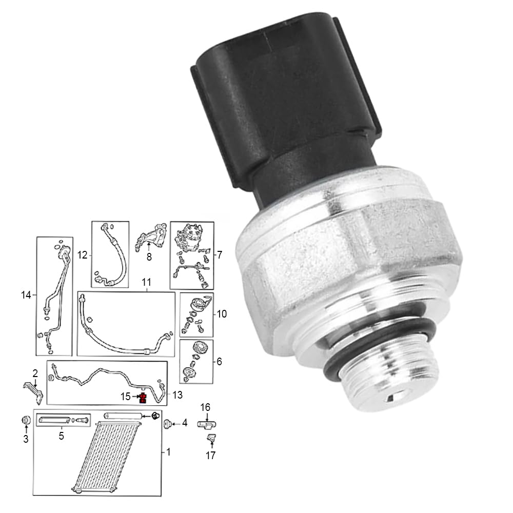 Amazon.com: TOTMOX 1pc 80450-SFE-003, A/C Pressure Switch Sensor
