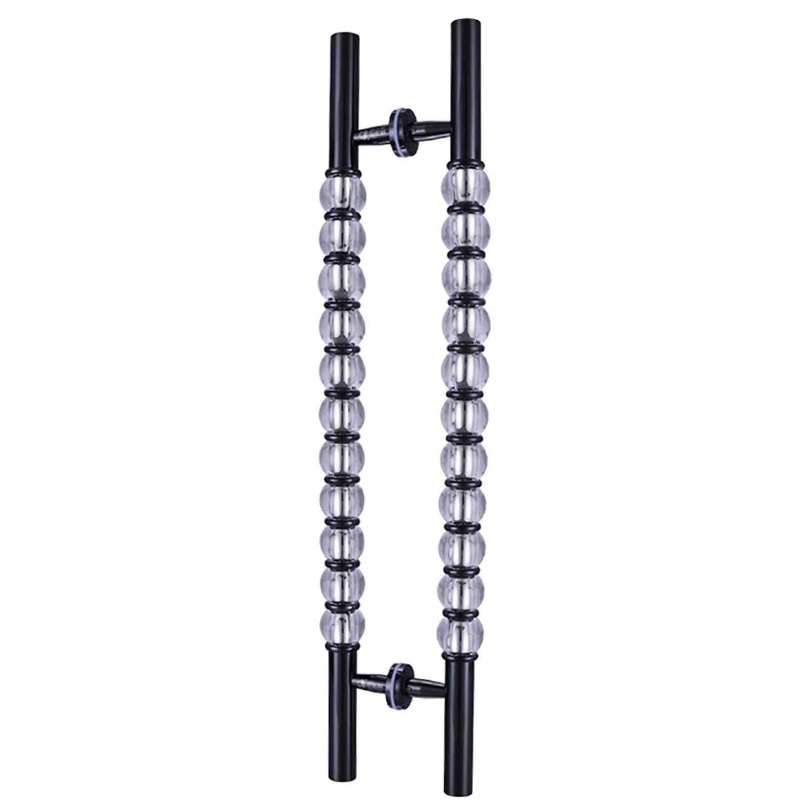Ligjt Grey Double Sided H-Shape Replacement Barn Door Handles,Modern Large Pull And Push Sliding Door Handle, 24 32 40 47 Inch Long(,100Cm/39.4In)