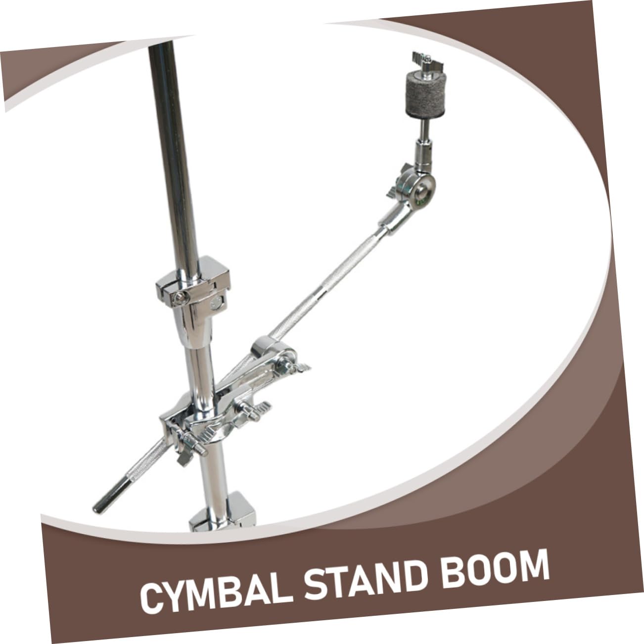 HEMOTON Clip De Extensión Para Platillos Rítmicos De Acero Inoxidable Brazo Para Soporte Profesional De Batería De Repuesto Para Instrumento De Percusión Uso Escenario De Música