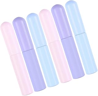 LIFKOME 6pcs Lip Brush Soft Lip Gloss Applica...