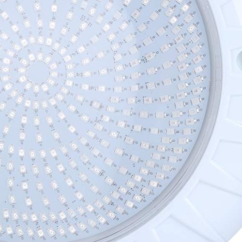 Luz de piscina RGB, luz subaquática de brilho para lagos de peixes de piscina