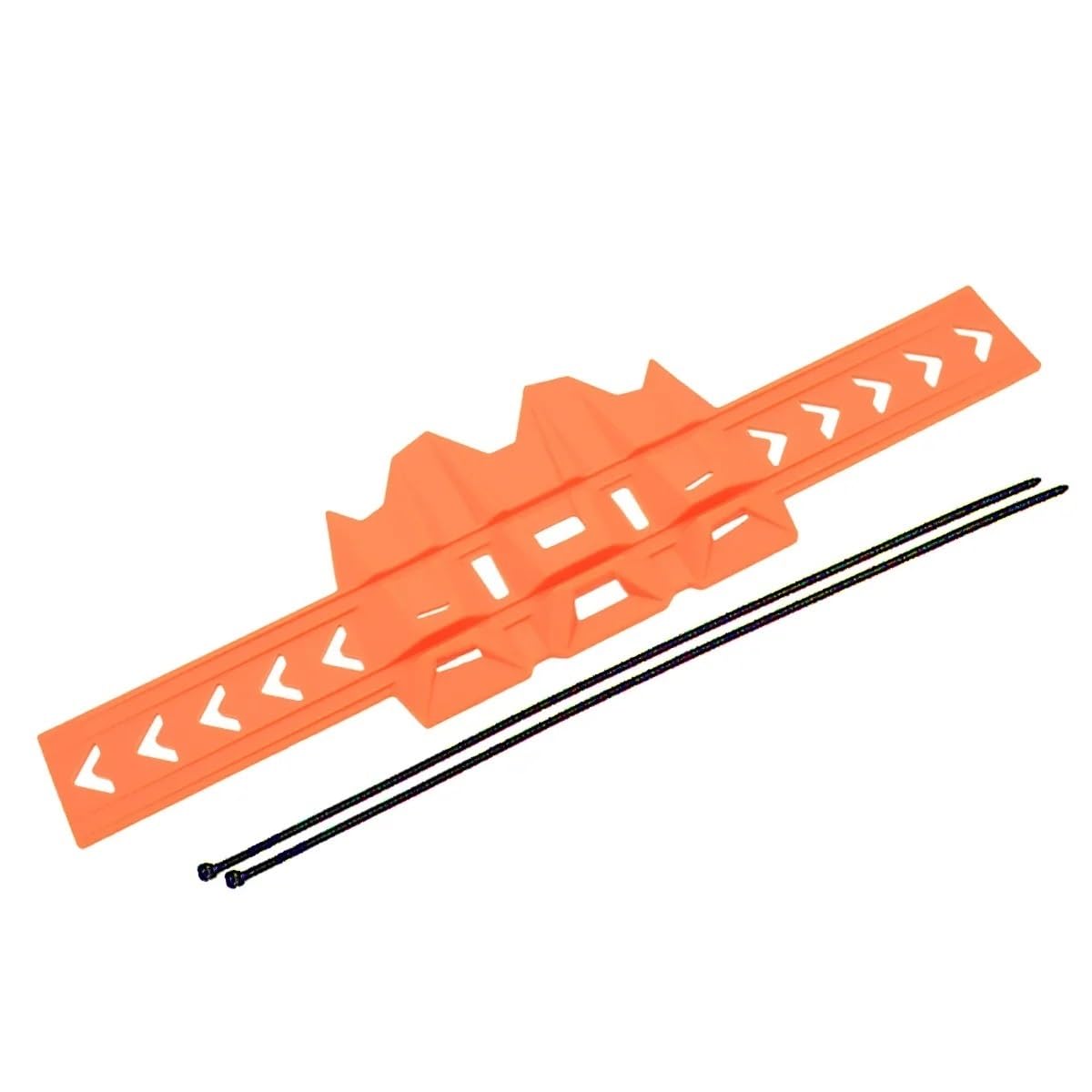 Protector Escape Moto Ajuste para Honda para Yamaha para Kawasaki para Husqvarna Cubierta de protección escape motocicleta Motocicleta Escudo térmico(Orange)