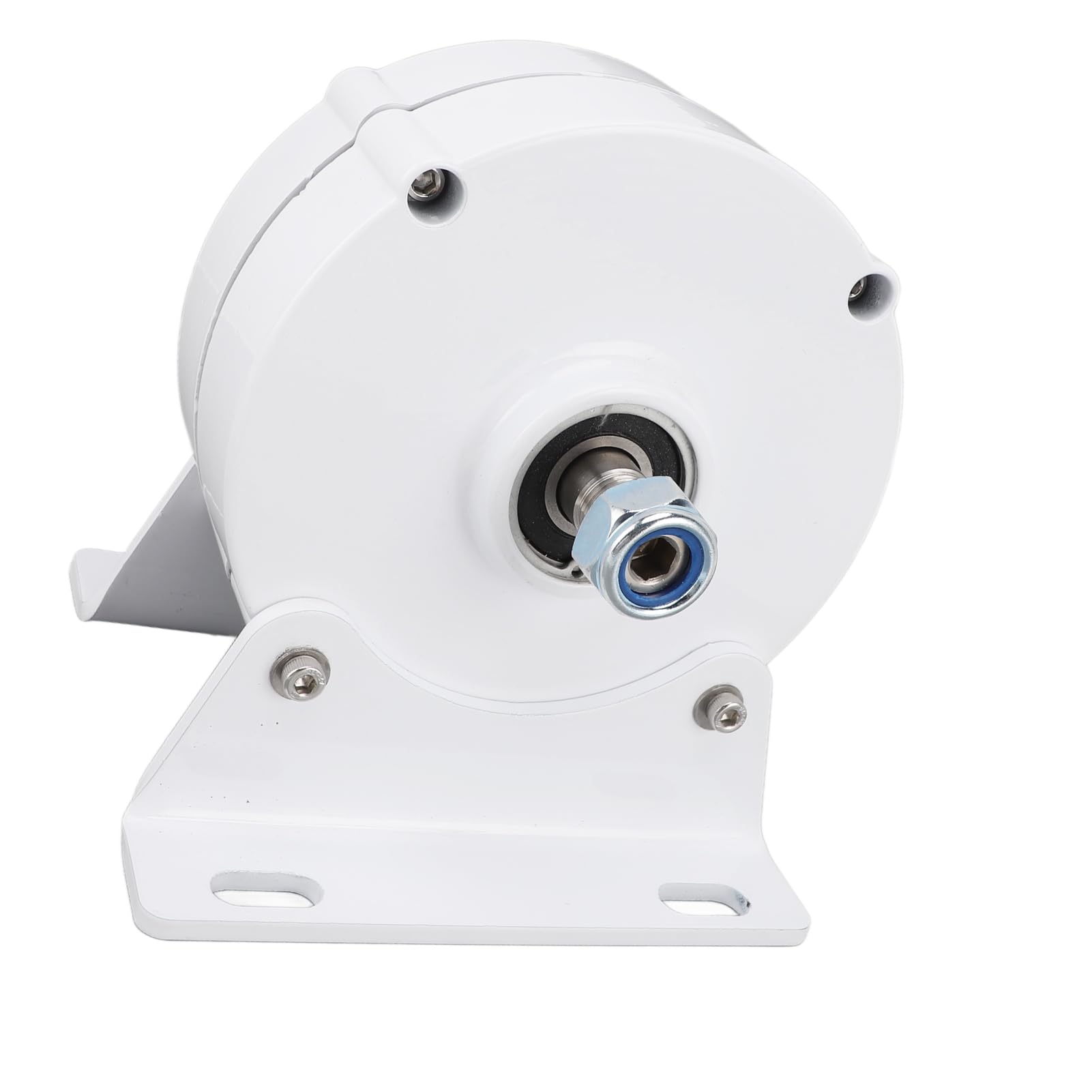 HEEPDD Generatore di Magneti per Turbine Eoliche Alternatore Design Sincrono a Doppio Albero con Base in Lega di Alluminio per Turbine Eoliche per Uso Domestico 24 V Trifase Permanente Nan (100W)