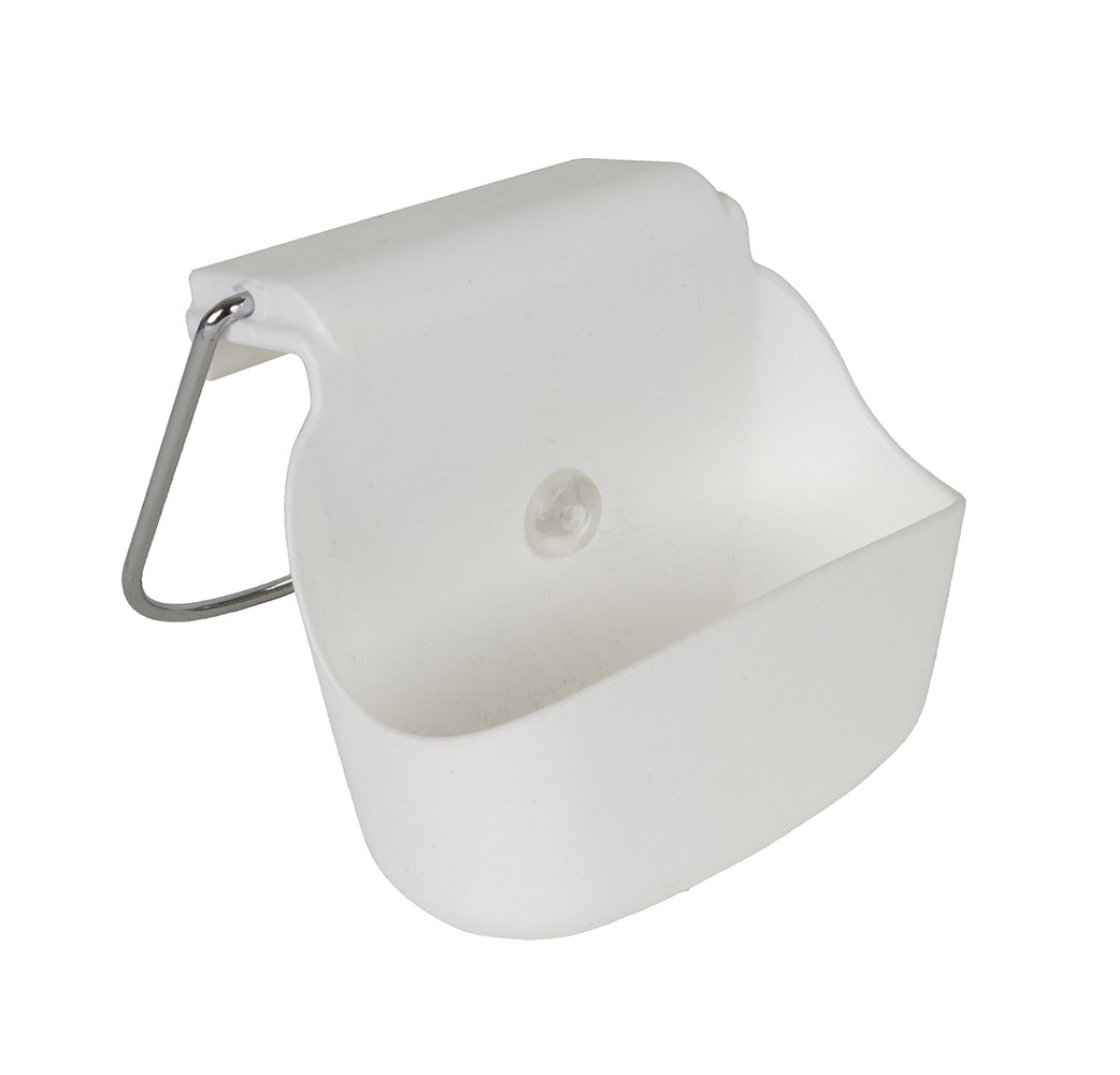 EvriholderSponge Holder with Dish Cloth Rod, White