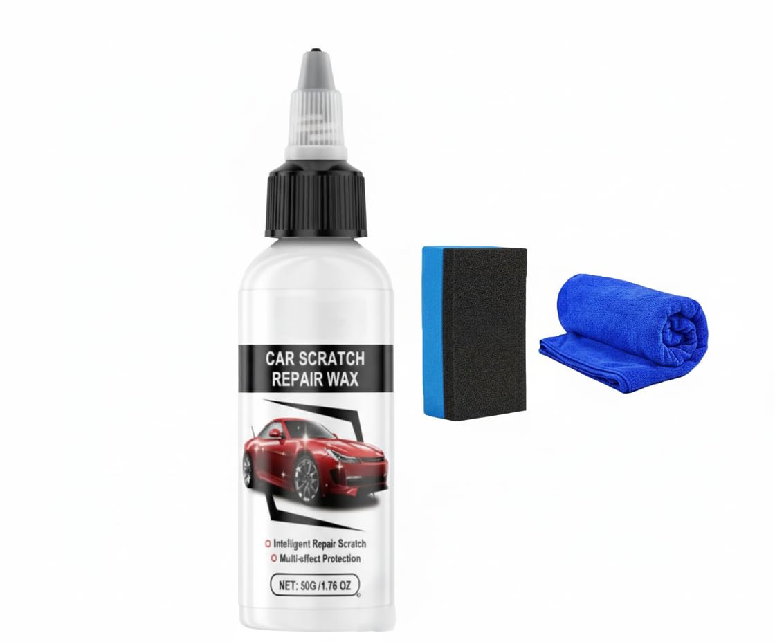 Cire Réparatrice Rayures Voiture – Restaure La Peinture, élimine Les Micro-rayures, Brillance Longue Durée