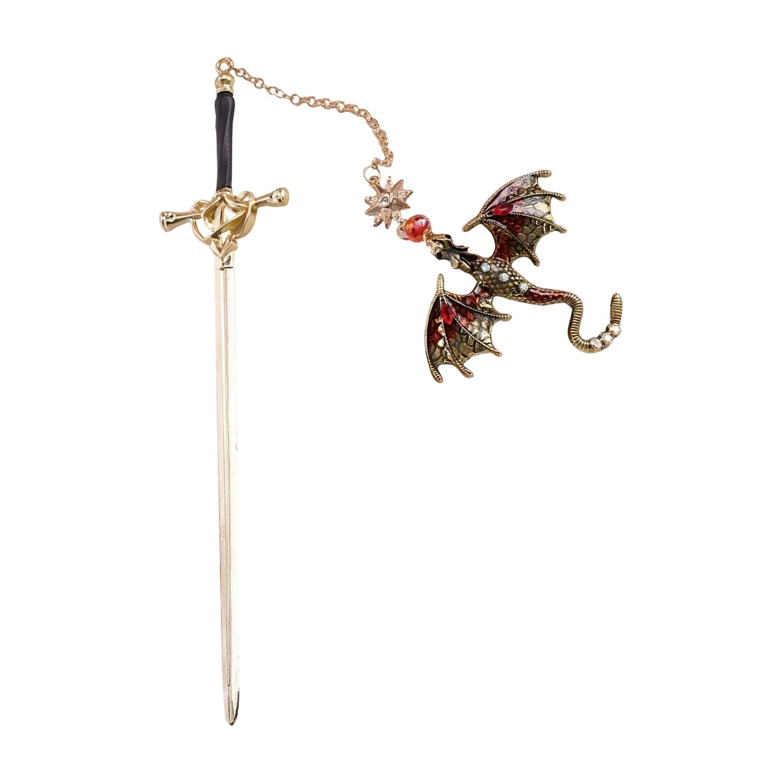 Segnalibro In Acciaio Inossidabile Con Ciondolo Piuma - Regalo Per Amanti Dei Libri 'On To The Next Chapter' - Foto 5