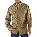 Carhartt Men's Big-Tall Oakman Work Shirt, Cottonwood, 3X-Large/Tall