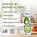 Chosen Foods 100% Pure Avocado Oil Spray, Keto Diet Friendly, Kosher Cooking Spray for Baking, High-Heat Cooking and Frying (6 oz, 6 Pack)