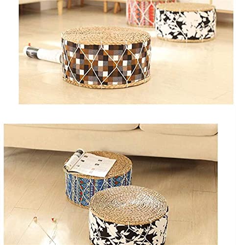 Tabouret de pied en paille pour changer de chaussures - 8