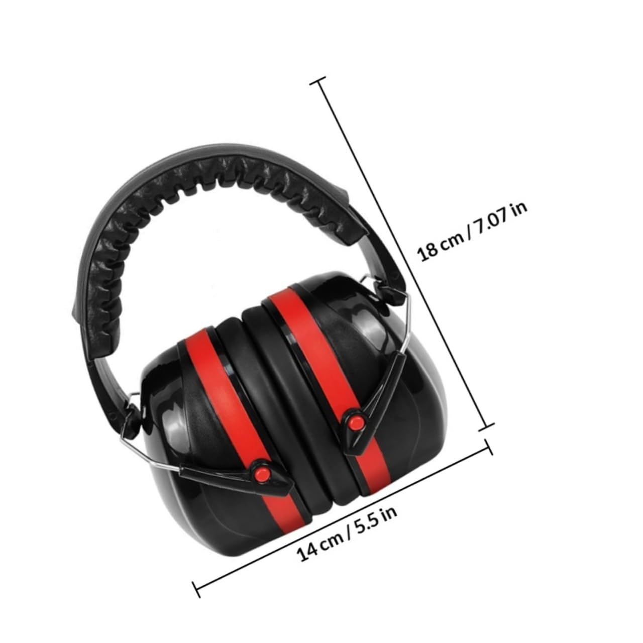 Casque de Batteur Anti-bruit Noir Snr 35, 28, 1 Pièce