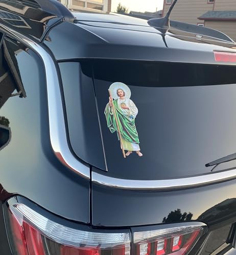Image of San Judas Tadeo Truck Decals San Juditas Window Sticker