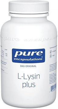 Pure Encapsulations L-Lysine Plus Capsules Pack of 90